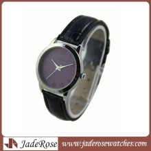 Hot Sale Customized Color Available Lady Leather Brand Watch